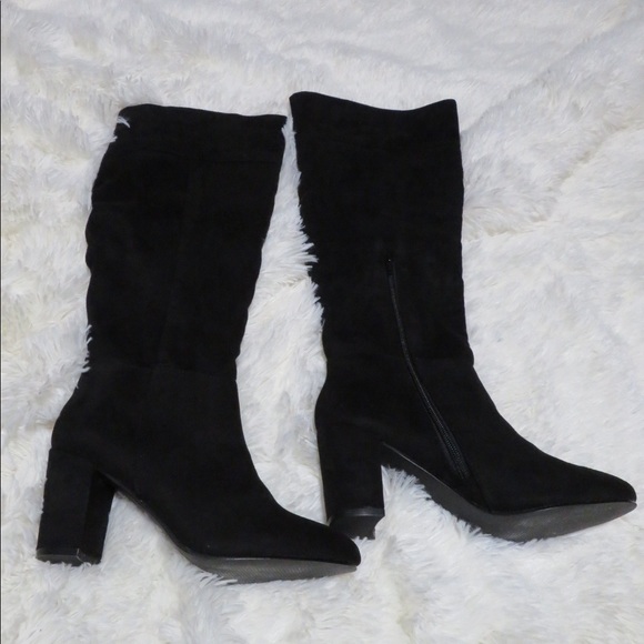 Diba Shoes - Diba Suede Black Boots